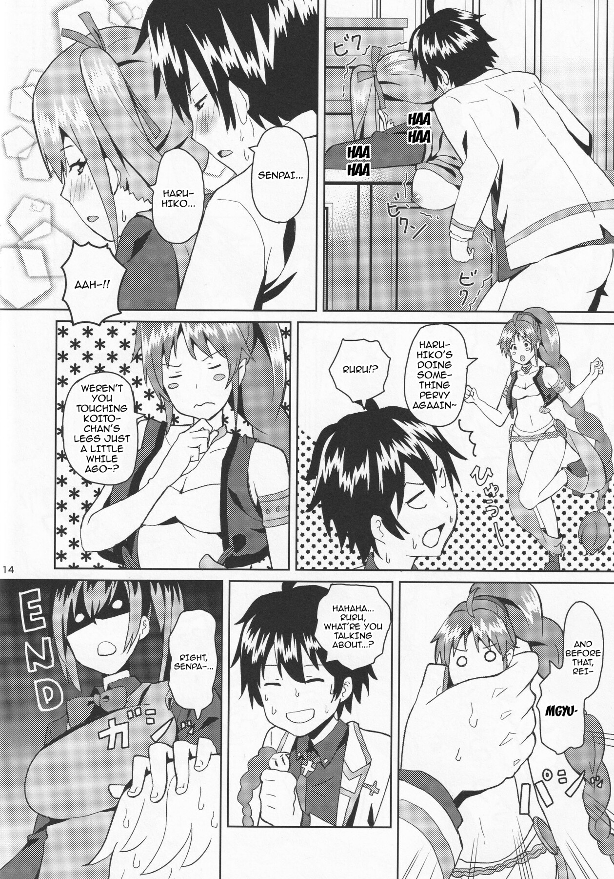 Hentai Manga Comic-I Want To Fondle Mai-senpai's Boobs-Read-13
